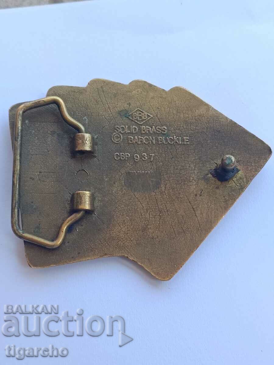 Old brass buckle - 7 Old brass buckle - 7