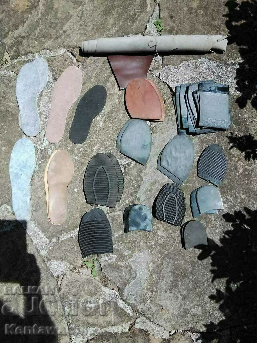 Shoe materials.