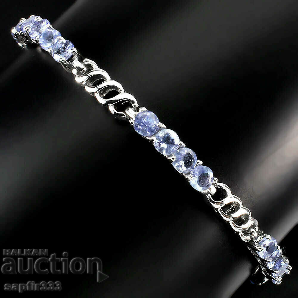 TANZANITE STYLISH SILVER BRACELET UNISEX with price 410.00 BGN | € 209.63 TANZANITE STYLISH SILVER BRACELET UNISEX with price 410.00 BGN | € 209.63