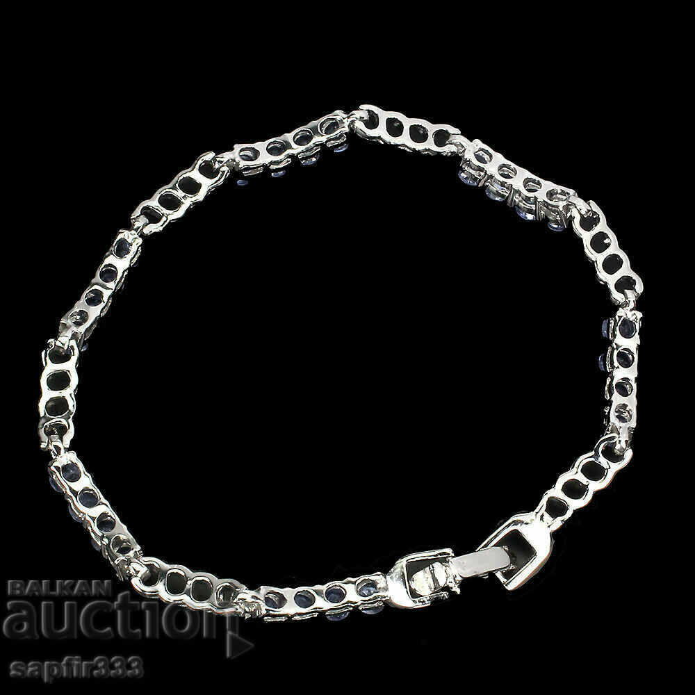 Auction TANZANITE STYLISH SILVER BRACELET UNISEX Auction TANZANITE STYLISH SILVER BRACELET UNISEX