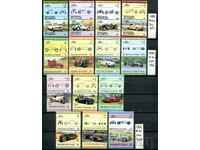 St. Vincent+ 1984-6 MnH - Cars [3 Complete Series] #А07