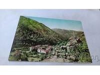 Пощенска картичка Рилски манастир Общ изглед 1961
