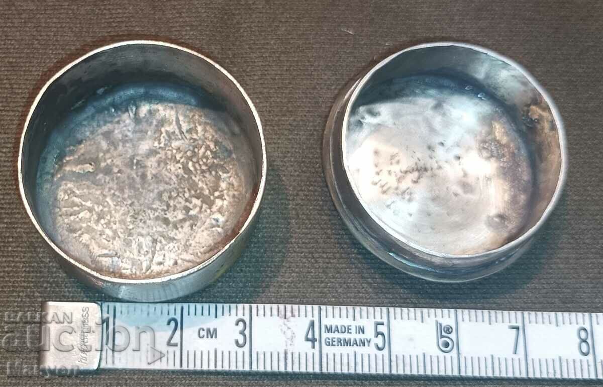 Стара Османска кутийка за енфие,сребро,ниело. - 5 Стара Османска кутийка за енфие,сребро,ниело. - 5