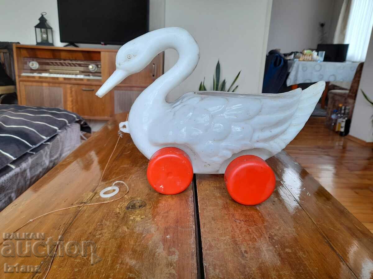 An old goose toy