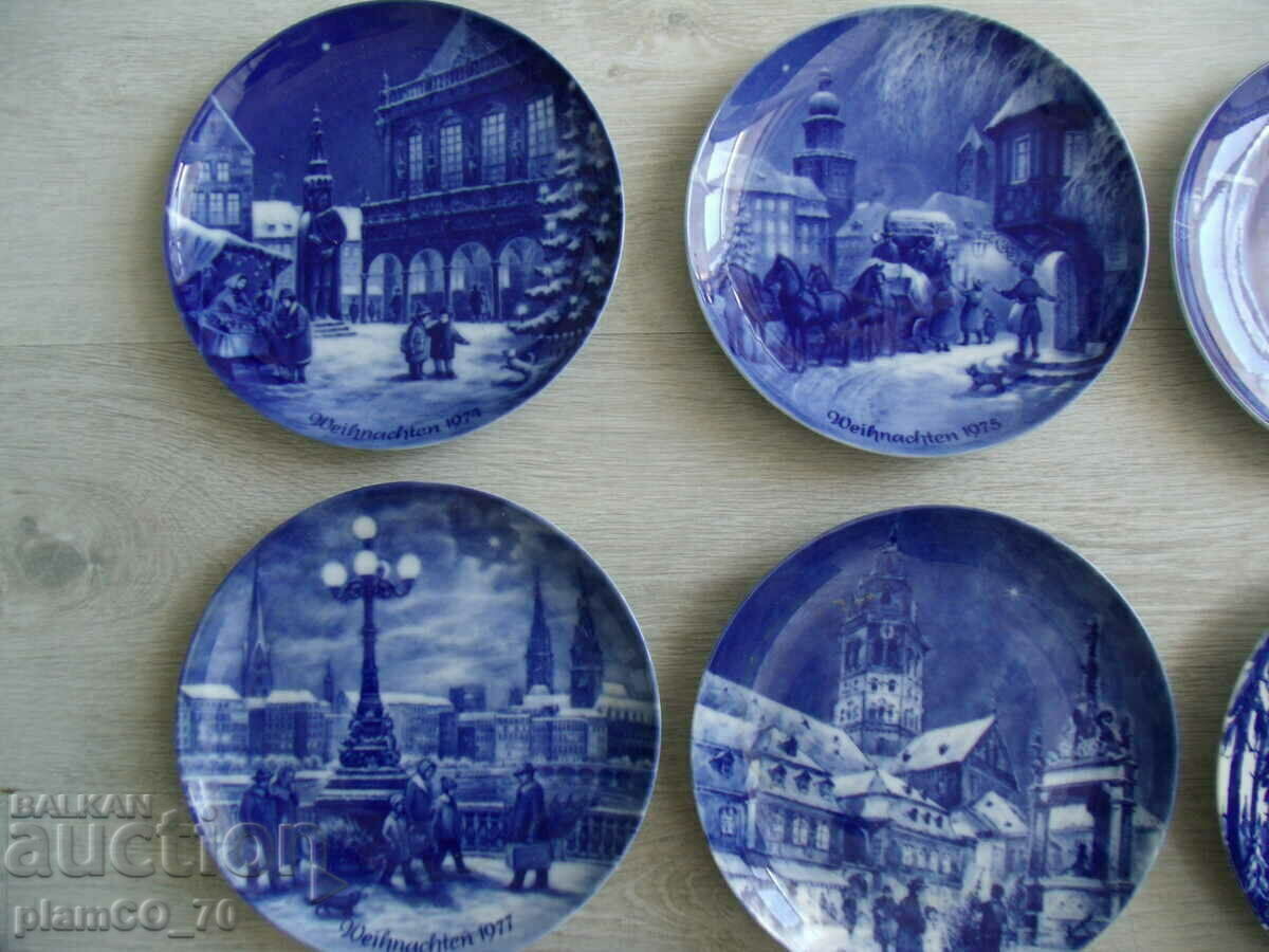 No.*7061 old porcelain panels / plates - Berlin - lot 8 pcs with price 80.00 BGN | € 40.90 No.*7061 old porcelain panels / plates - Berlin - lot 8 pcs with price 80.00 BGN | € 40.90