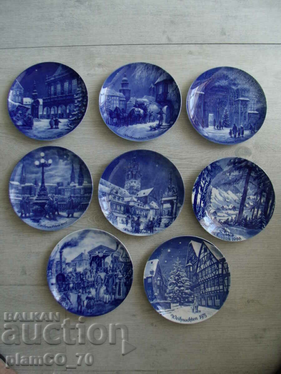 No.*7061 old porcelain panels / plates - Berlin - lot 8 pcs - 5 No.*7061 old porcelain panels / plates - Berlin - lot 8 pcs - 5