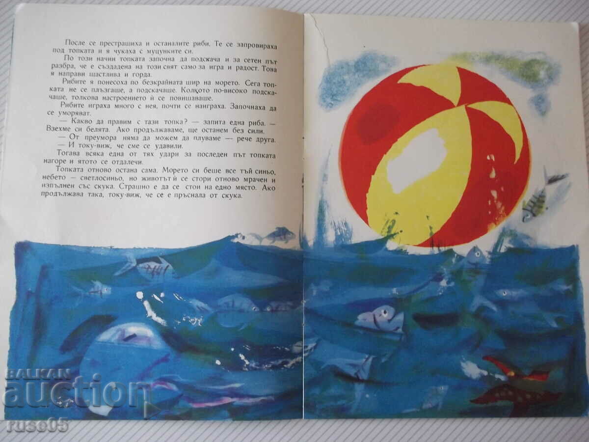 Delivery of Book "Ball in the sea - Boris Aprilov" - 20 pages.