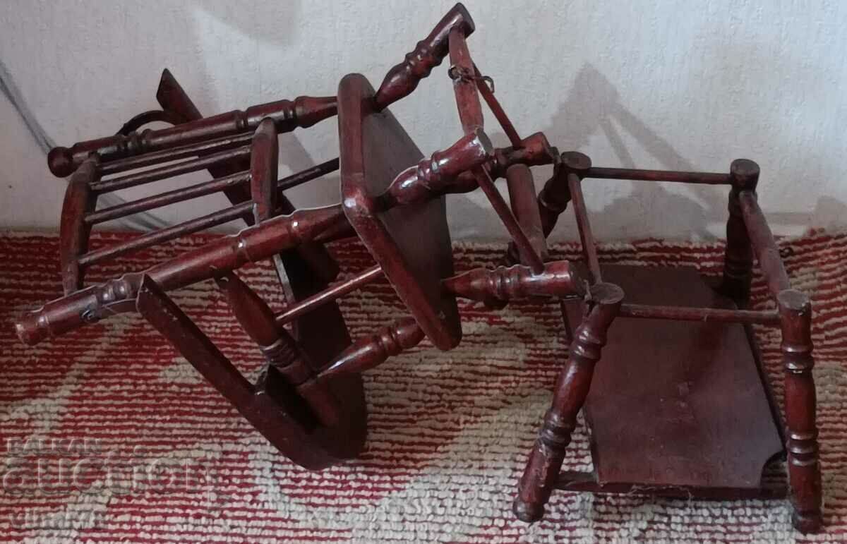 Old doll chair - 6 Old doll chair - 6