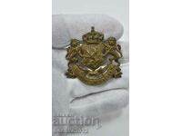 Princely Military Cockade Ferdinand I Officer's Cap Badge