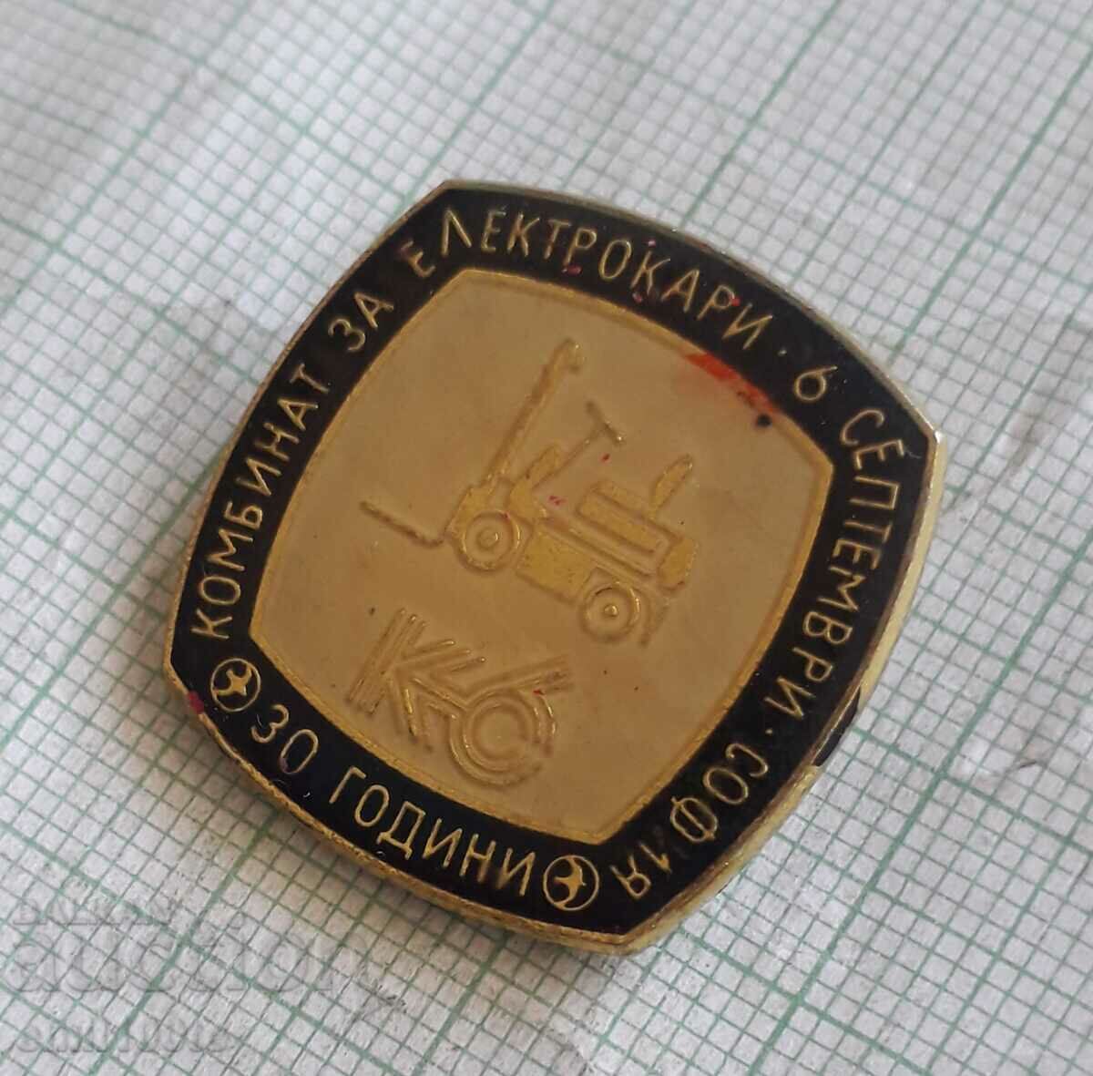 Auction Badge - 30g Factory for electric cars 6 Sept. Sofia Balkankar Auction Badge - 30g Factory for electric cars 6 Sept. Sofia Balkankar