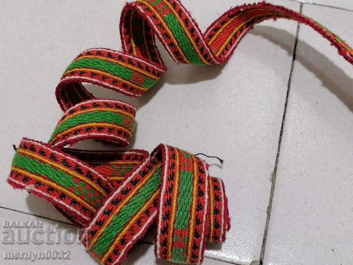 Old handwoven belt, girdle, costume belt - 7 Old handwoven belt, girdle, costume belt - 7