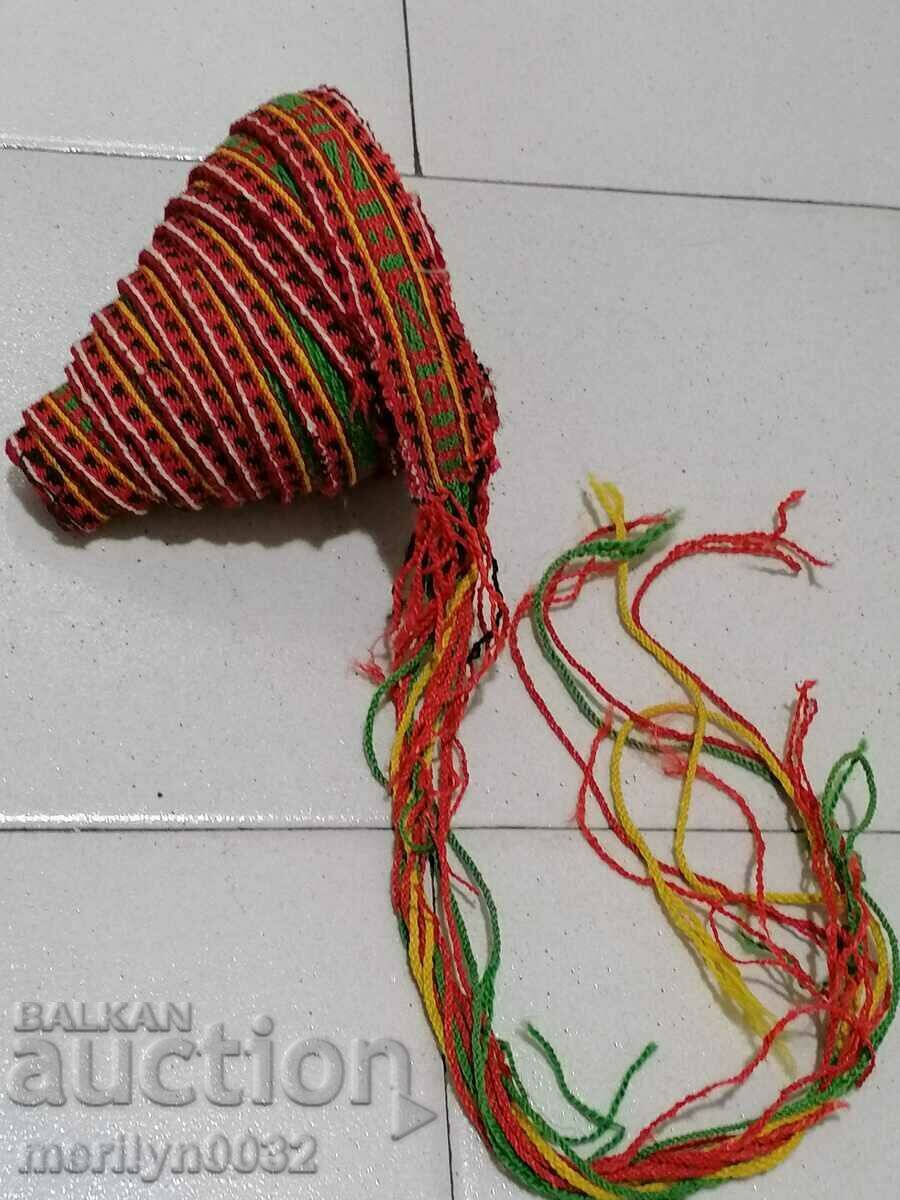 Old handwoven belt, girdle, costume belt Old handwoven belt, girdle, costume belt