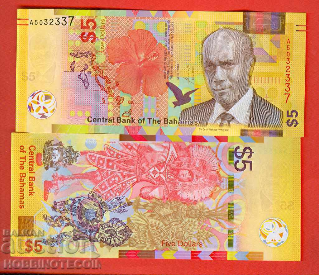 BAHAMAS ISLANDS BAHAMAS 5 $ issue 2020 NEW UNC BAHAMAS ISLANDS BAHAMAS 5 $ issue 2020 NEW UNC