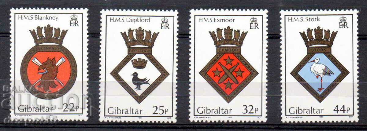 1989. Гибралтар. Кралският флот.