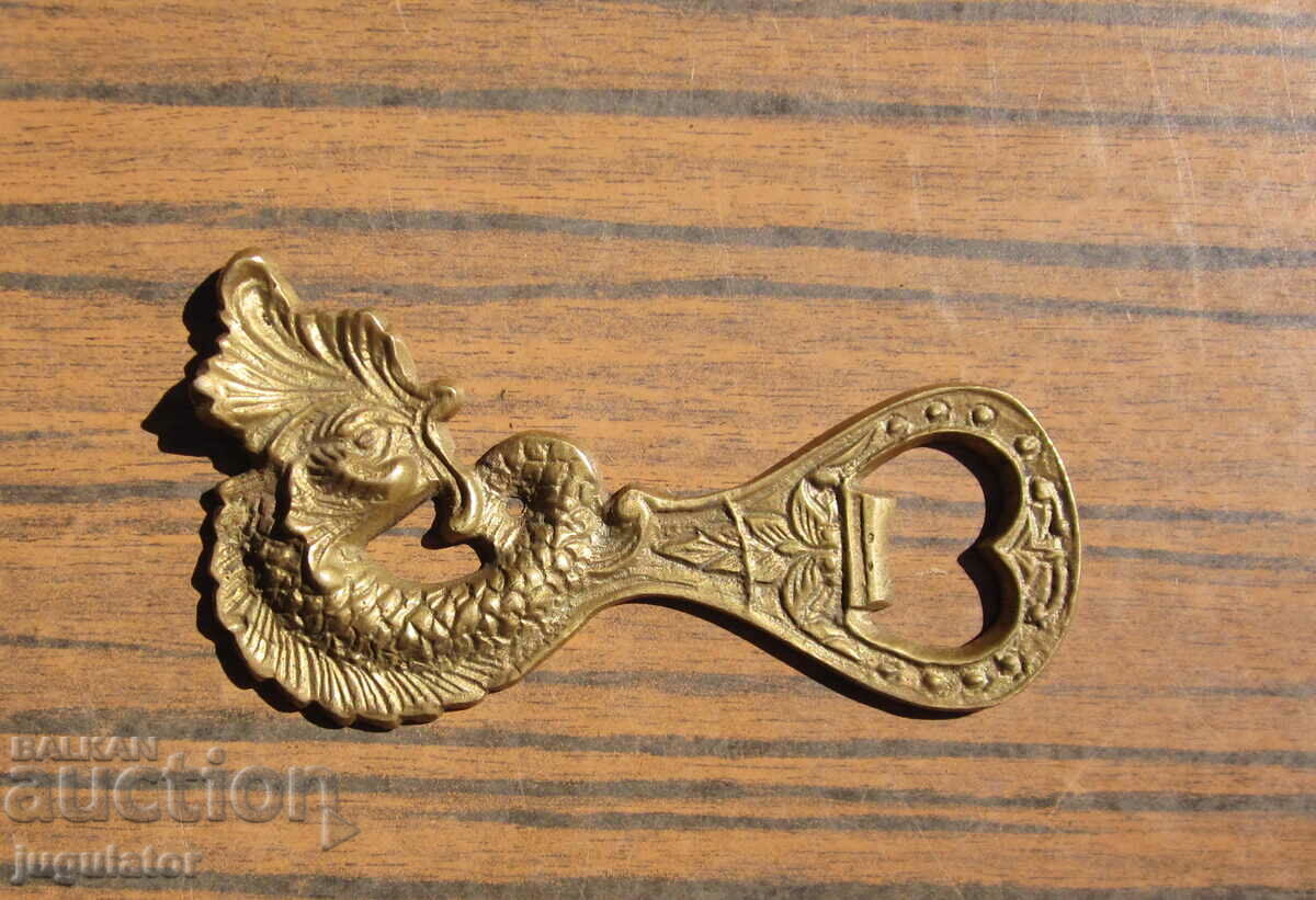 Auction  collectible antique bronze dragonfly opener