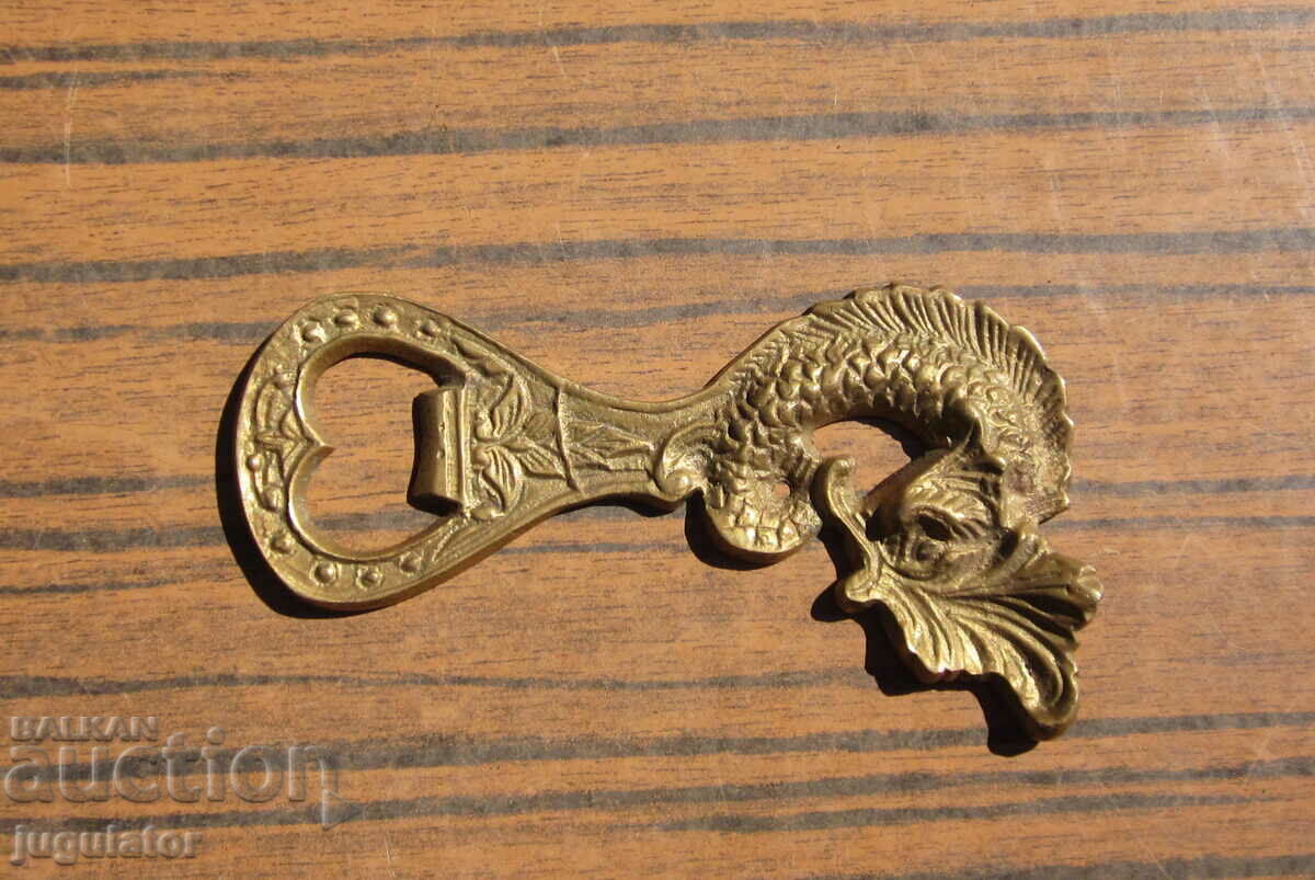 Delivery of collectible antique bronze dragonfly opener