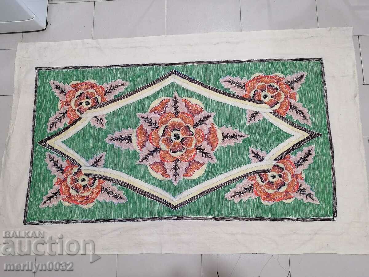 Old tapestry for wall embroidery panel, carpet picture - 7 Old tapestry for wall embroidery panel, carpet picture - 7