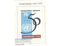1997. Дания. 50-та годишнина на ООН.