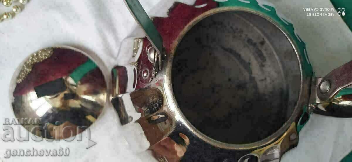 Ρωσική χρωμιωμένη ορειχάλκινη κανάτα, τσαγιέρα - 5 Ρωσική χρωμιωμένη ορειχάλκινη κανάτα, τσαγιέρα - 5