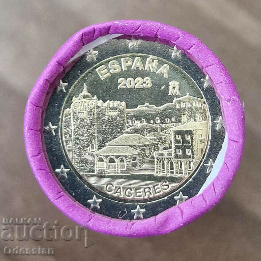 Spania, 2 euro „Cáceres”, 2023