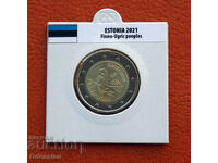Estonia • 2 Euro • 2021 • Finno-Ugric Peoples