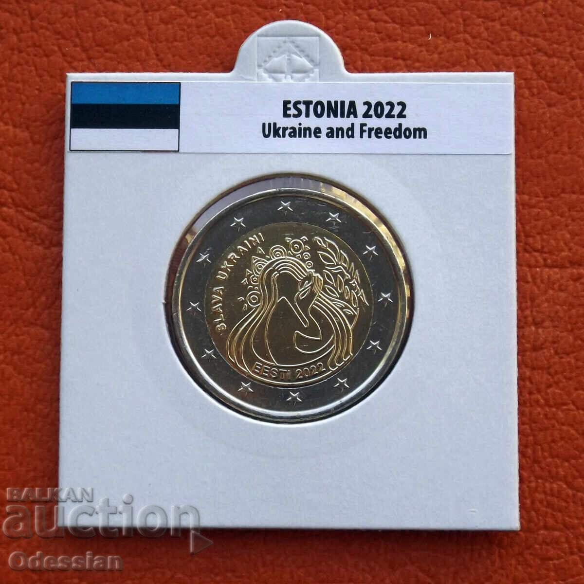 Estonia • 2 Euro • Glory to Ukraine • 2022 Estonia • 2 Euro • Glory to Ukraine • 2022