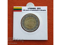 Λιθουανία • 2 ευρώ • Μπάσκετ • 2022