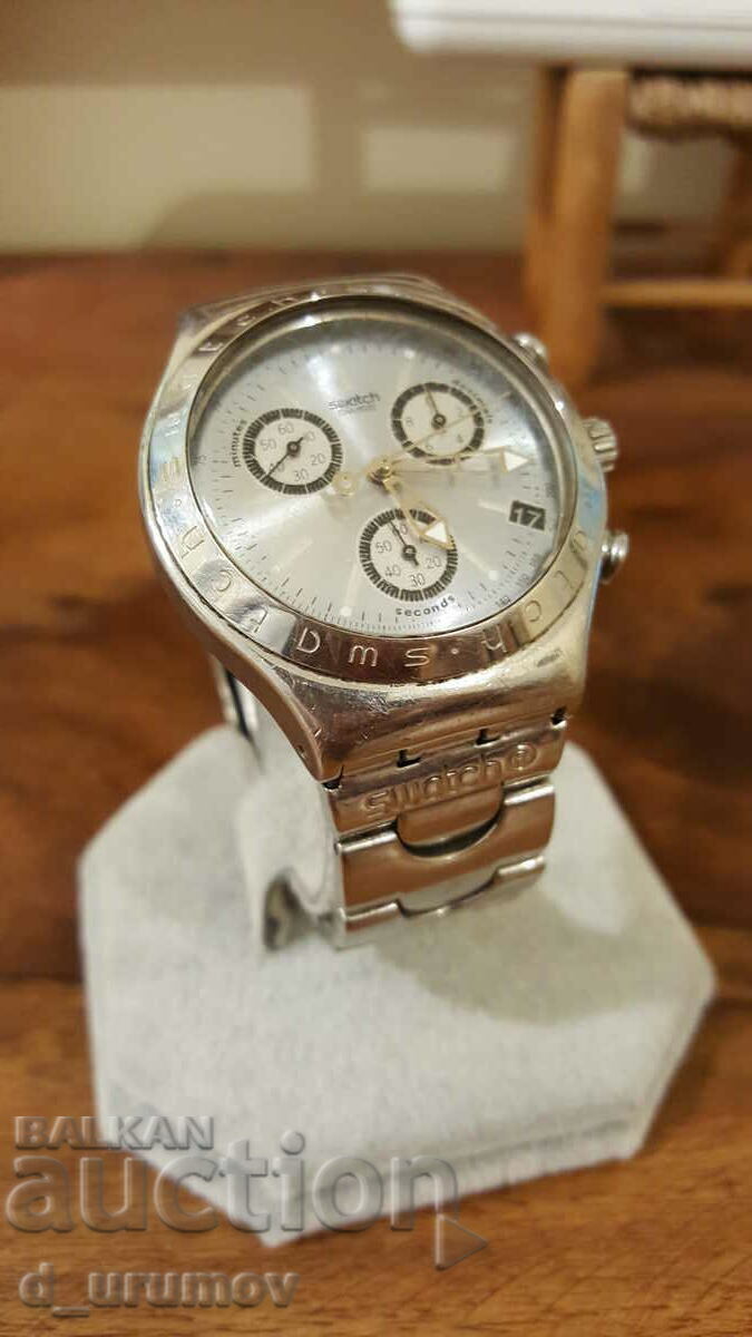 SWATCH IRONY CHRONOGRAPH AG 1997 with price 110.00 BGN | € 56.24 SWATCH IRONY CHRONOGRAPH AG 1997 with price 110.00 BGN | € 56.24
