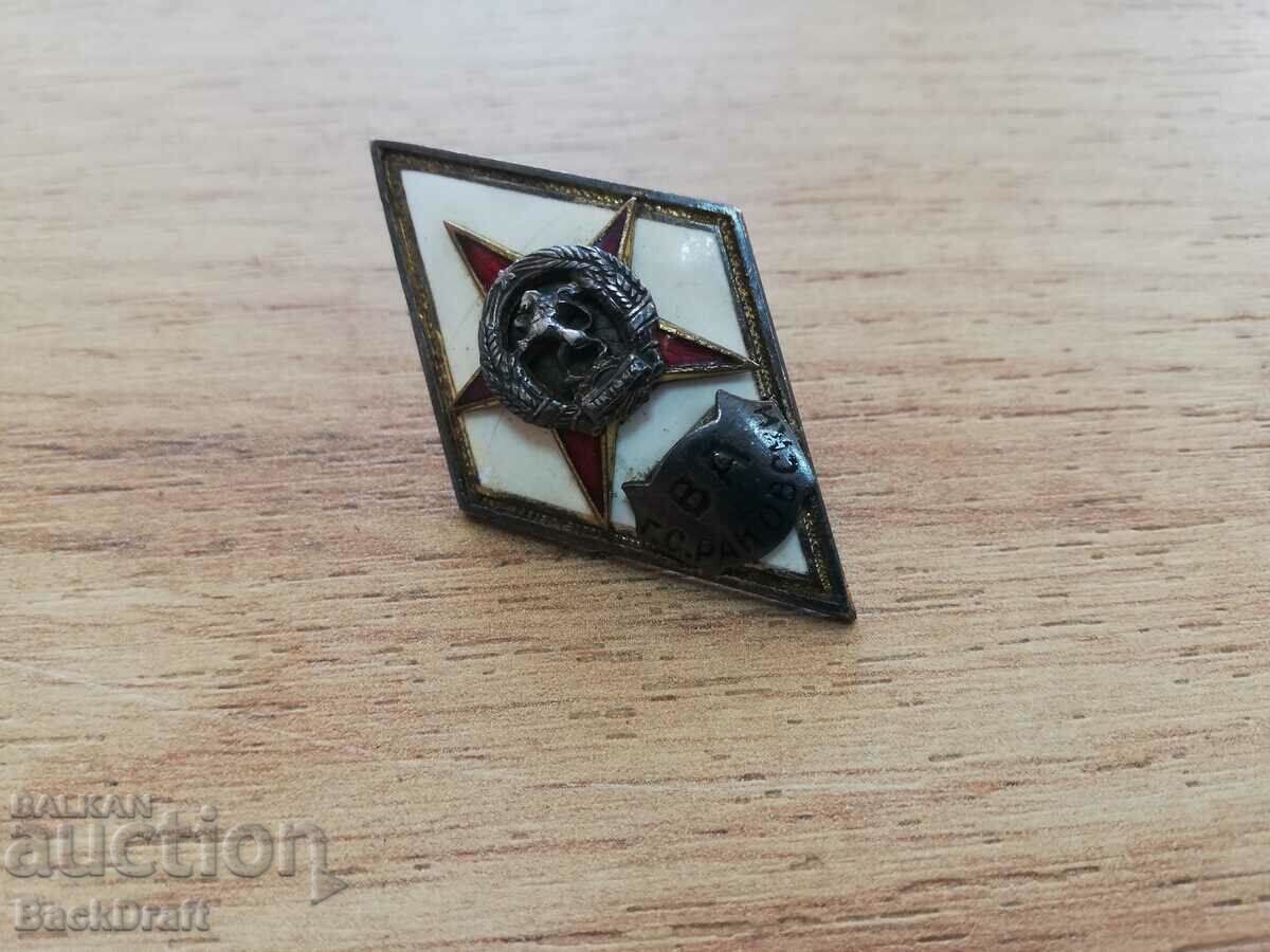 Old Soc enamel BADGE, RHOMBUS, badge VA G. S. RAKOWSKI - 5