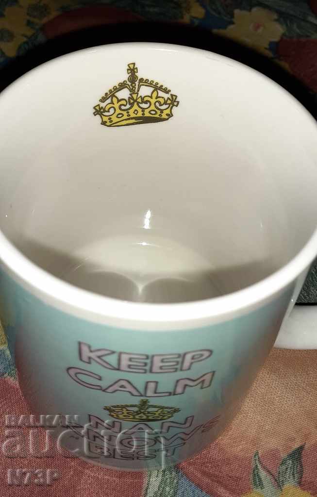 PORCELAIN GLASS. CROWN. INSCRIPTIONS. - 6 PORCELAIN GLASS. CROWN. INSCRIPTIONS. - 6