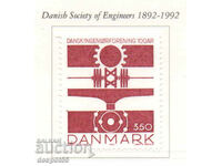 1992. Denmark. 100 years Danish Association of Engineers.