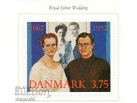 1992. Danemarca. Regina Margrethe a II-a și prințul Henrik.