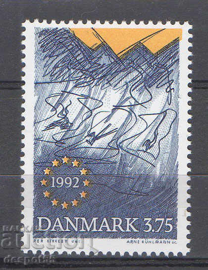 1992. Danemarca. Piața unică europeană.