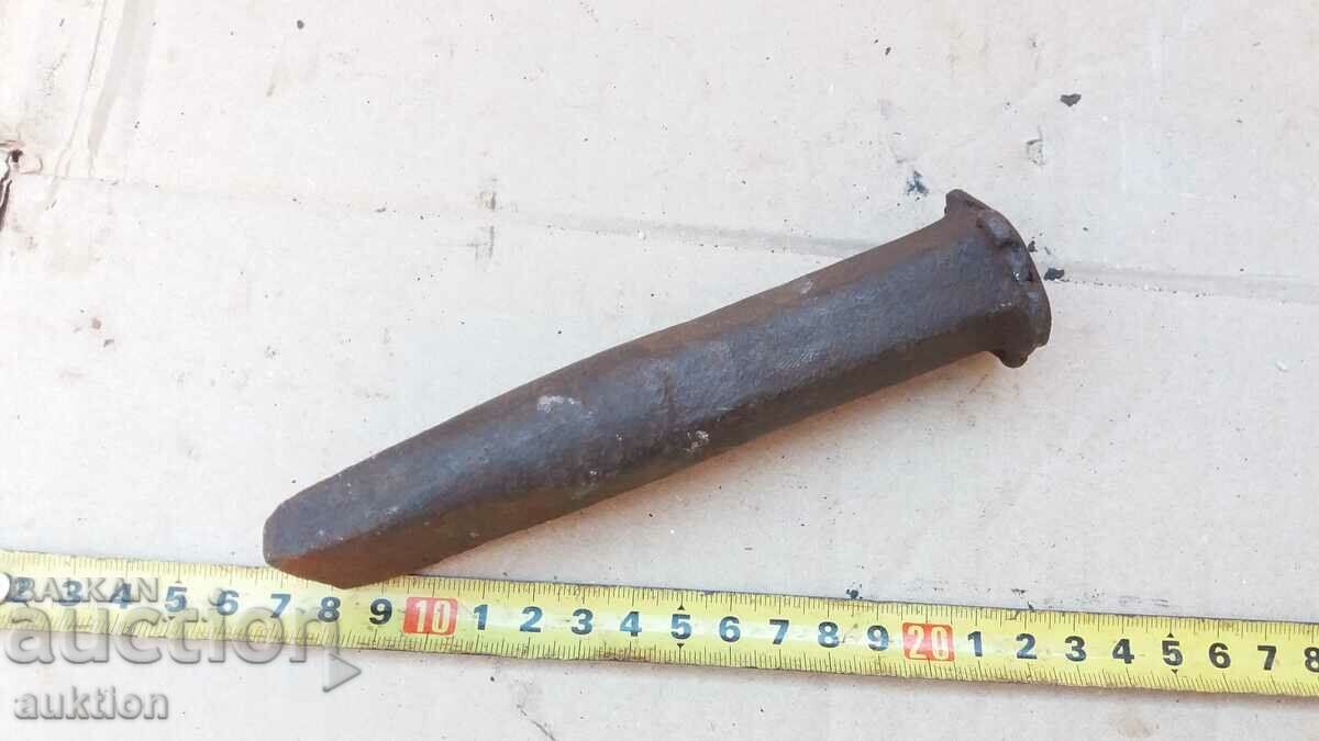 SOLID FORGED DAGGER WEDGE CUTTER FOR WOOD - 7 SOLID FORGED DAGGER WEDGE CUTTER FOR WOOD - 7