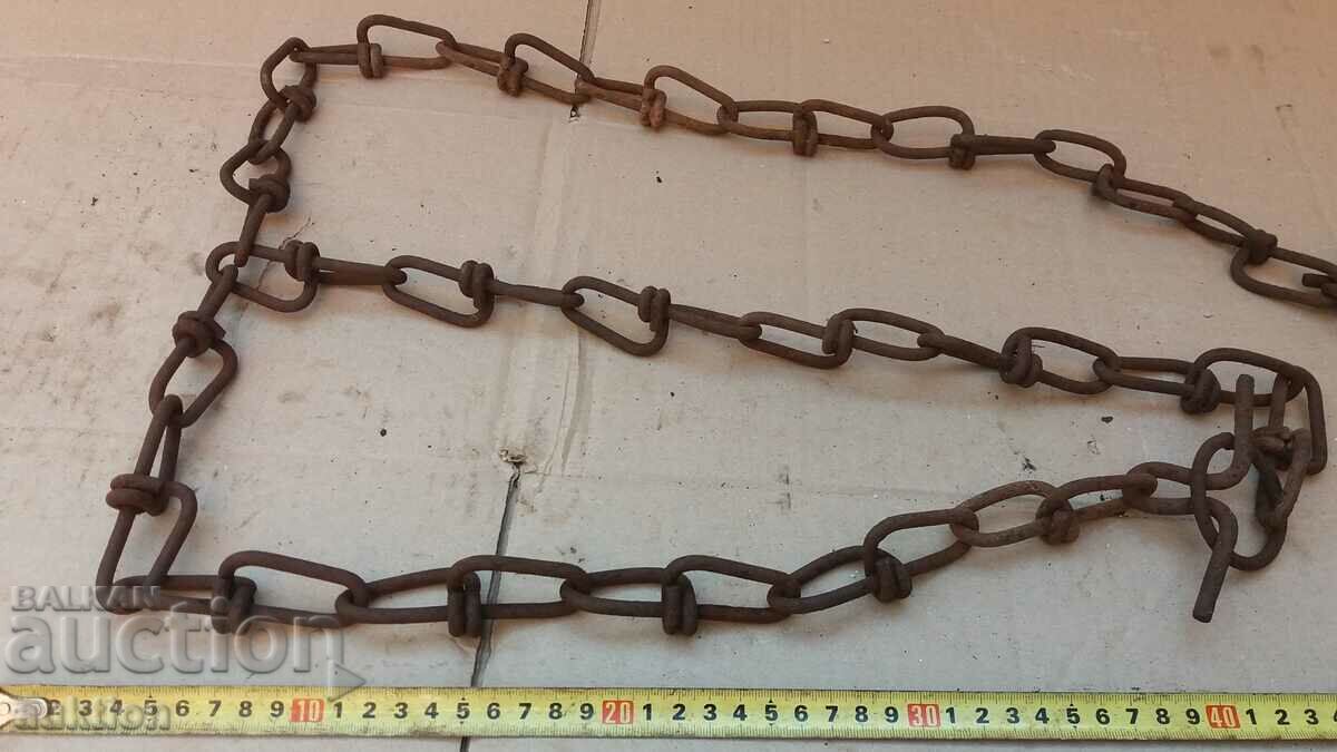 OLD FORGE, BRAIDED CHAIN, ANIMAL SHACK - 5 OLD FORGE, BRAIDED CHAIN, ANIMAL SHACK - 5