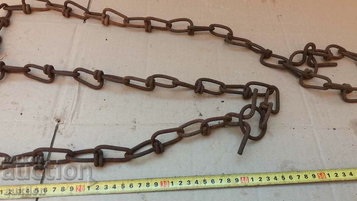 OLD FORGE, BRAIDED CHAIN, ANIMAL SHACK - 6 OLD FORGE, BRAIDED CHAIN, ANIMAL SHACK - 6