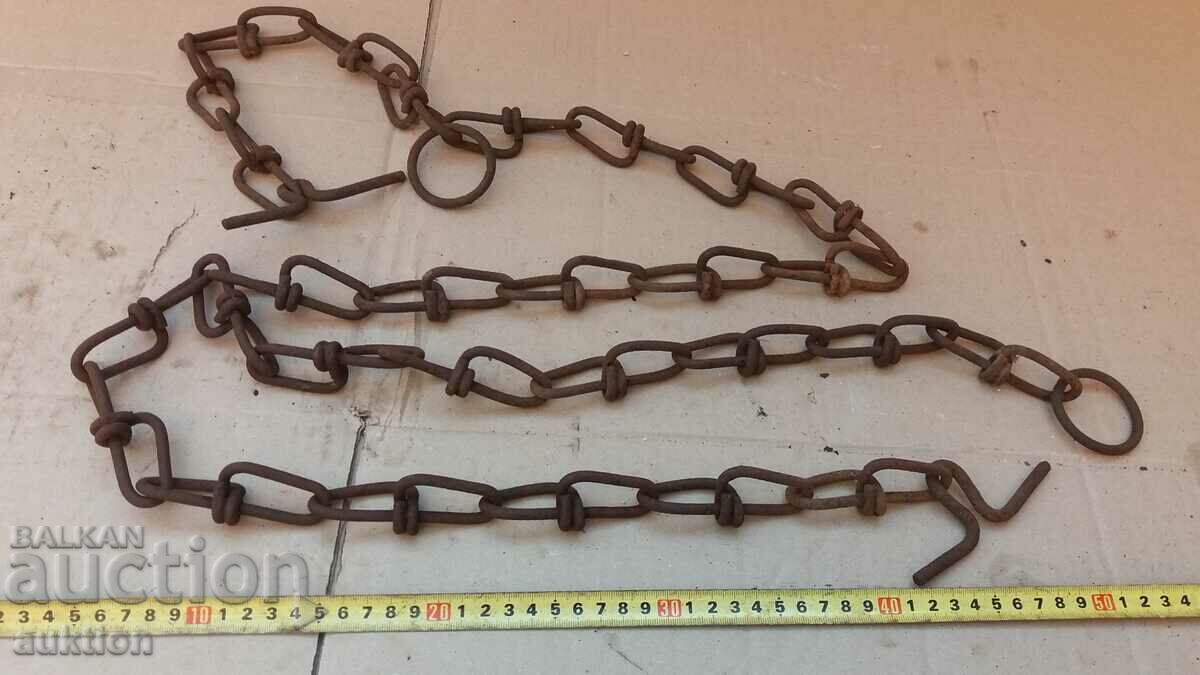 OLD FORGE, BRAIDED CHAIN, ANIMAL SHACK - 7 OLD FORGE, BRAIDED CHAIN, ANIMAL SHACK - 7