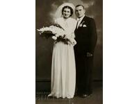 1942 WEDDING WEDDING WEDDING OLD PHOTO PHOTOGRAPHY