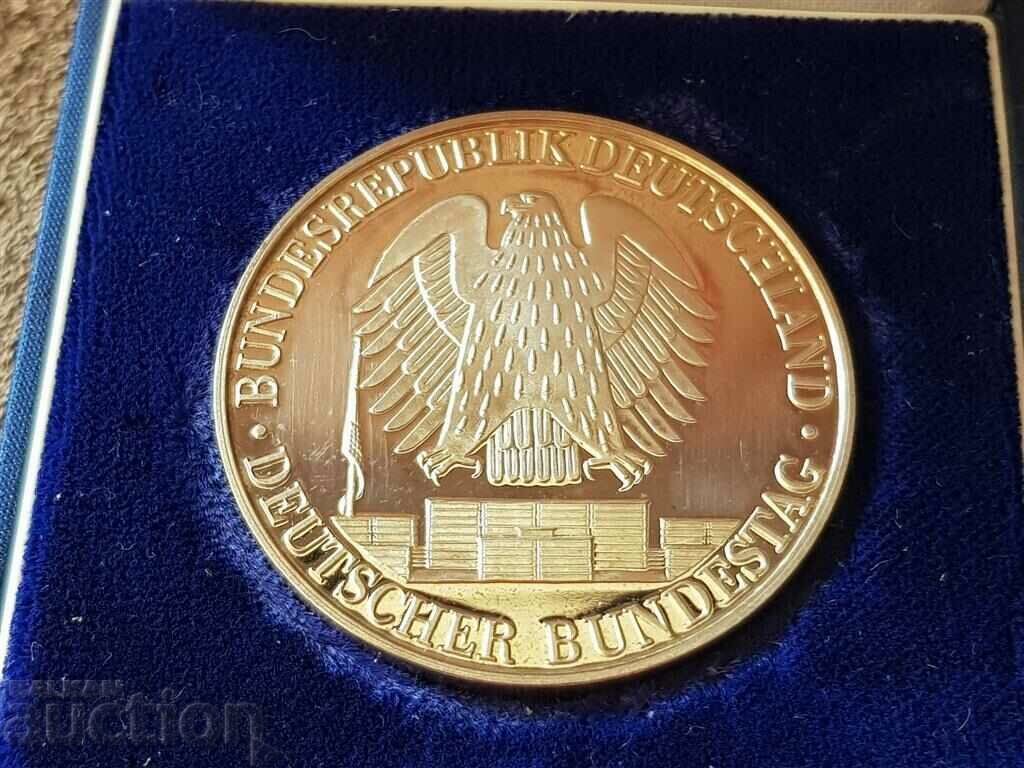 Δημοπρασία Γερμανικό ασημένιο νόμισμα μετάλλιο Ομοσπονδιακής Δημοκρατίας της Γερμανίας