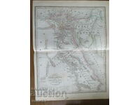 1852 - ΠΑΛΙΟΣ ΧΑΡΤΗΣ - ΑΙΓΥΠΤΟΣ, ΑΡΑΒΙΑ = ΠΡΩΤΟΤΥΠΟ +