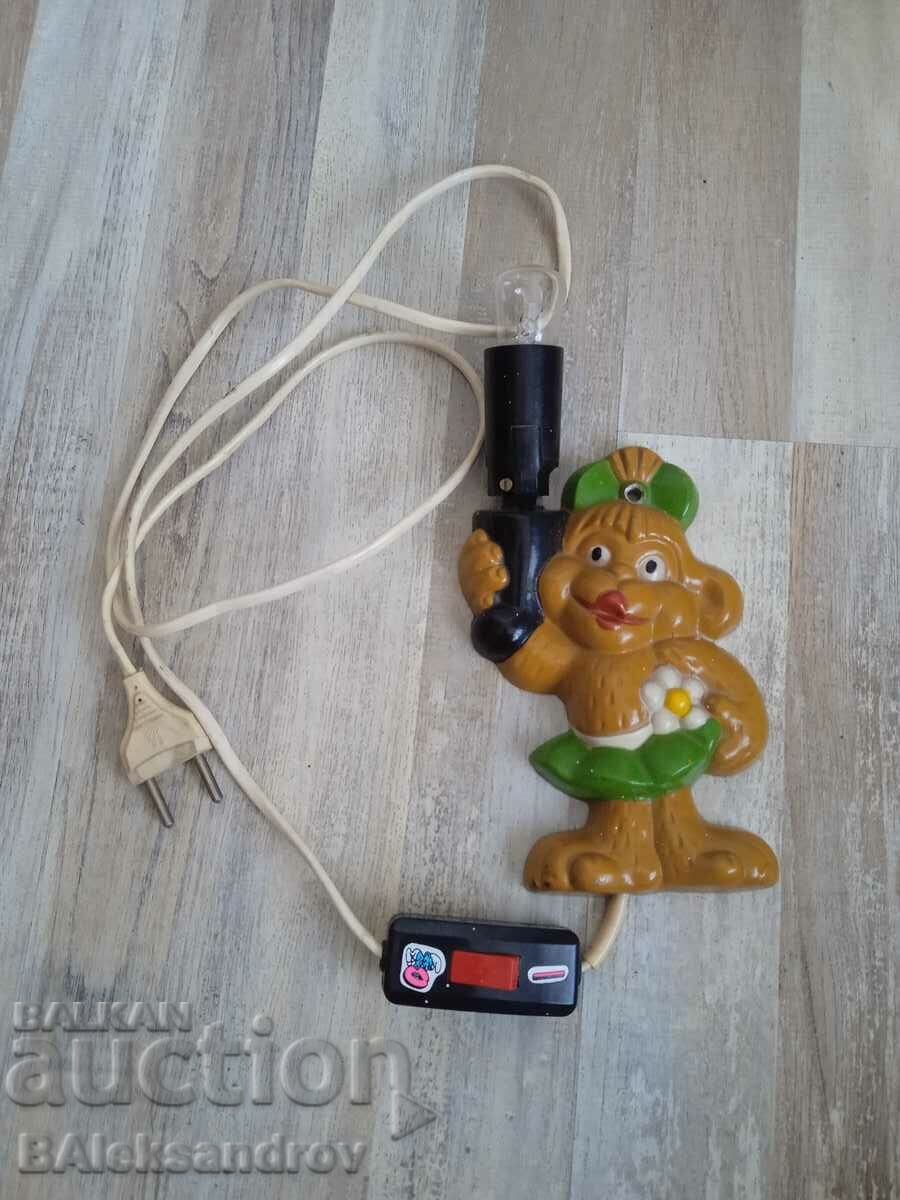 Auction Old children's wall lamp Auction Old children's wall lamp