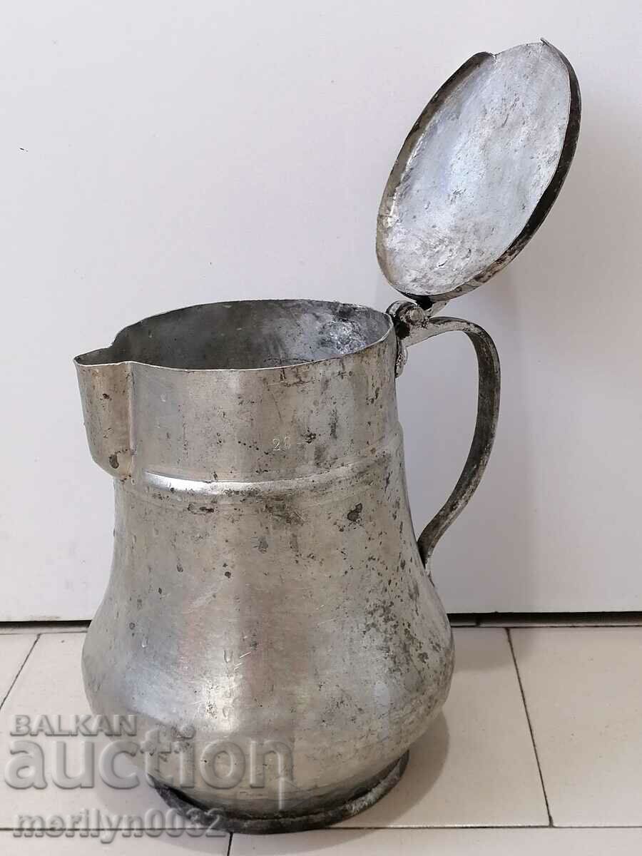 Tinned Gum Copper Jug Household Dish with price 280.00 BGN | € 143.16 Tinned Gum Copper Jug Household Dish with price 280.00 BGN | € 143.16