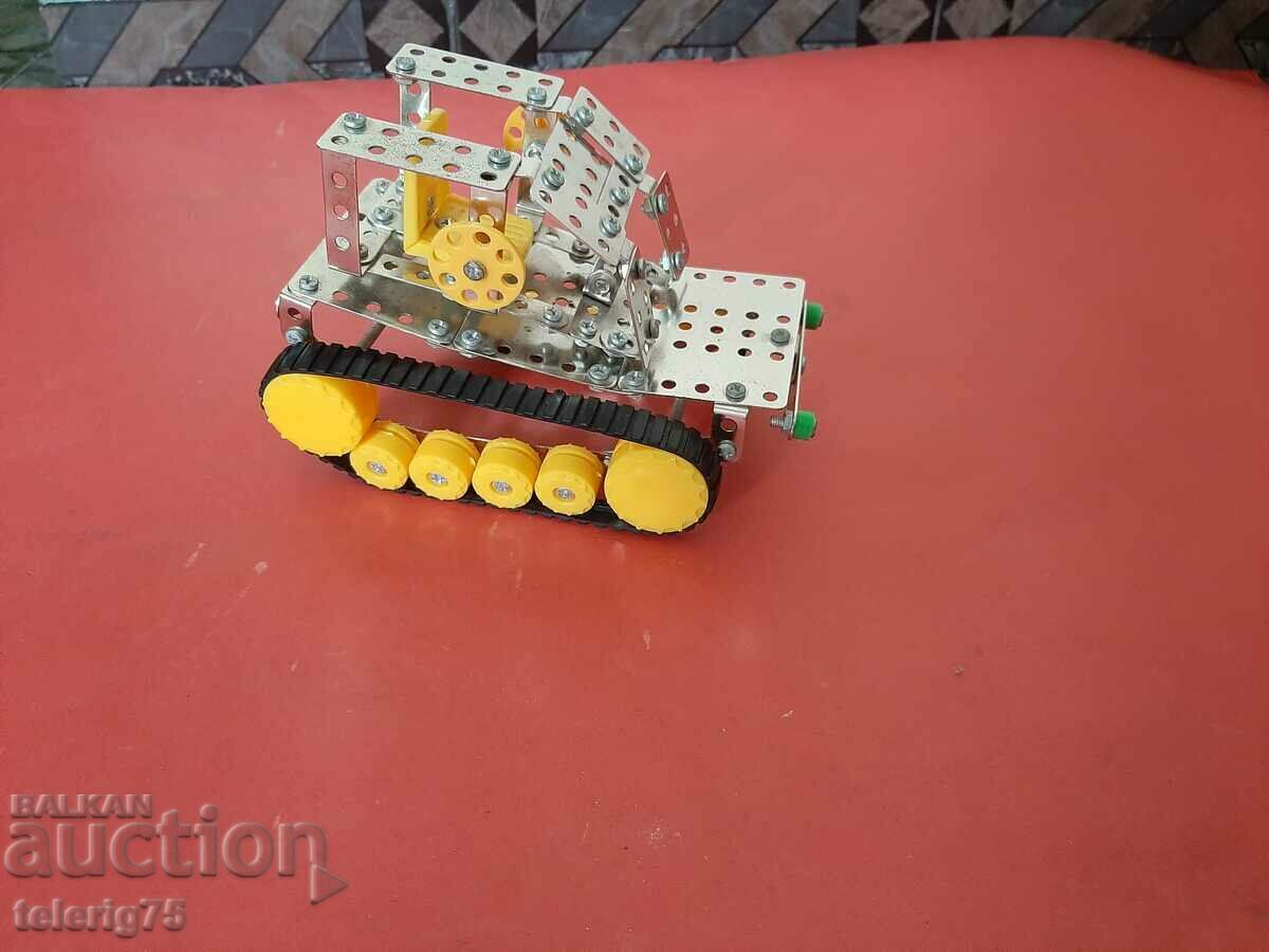 Children's Track Machine/Car from Constructor parts with price 15.00 BGN | € 7.67 Children's Track Machine/Car from Constructor parts with price 15.00 BGN | € 7.67