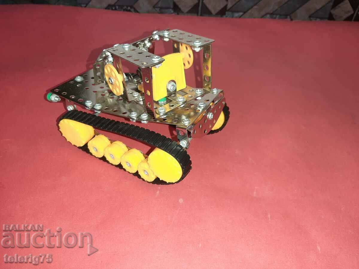 Auction Children's Track Machine/Car from Constructor parts Auction Children's Track Machine/Car from Constructor parts