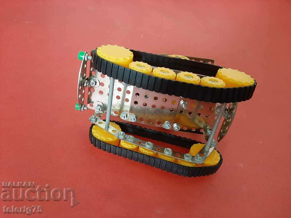 Delivery of Children's Track Machine/Car from Constructor parts Delivery of Children's Track Machine/Car from Constructor parts