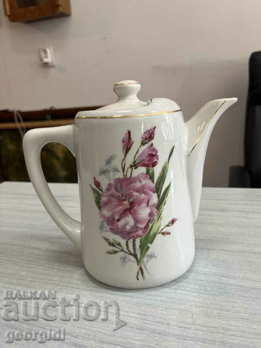 Bulgarian porcelain jug / teapot. #4287