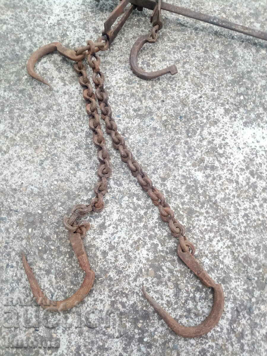 Auction Old Ottoman scale weighing up to 90 kg Auction Old Ottoman scale weighing up to 90 kg