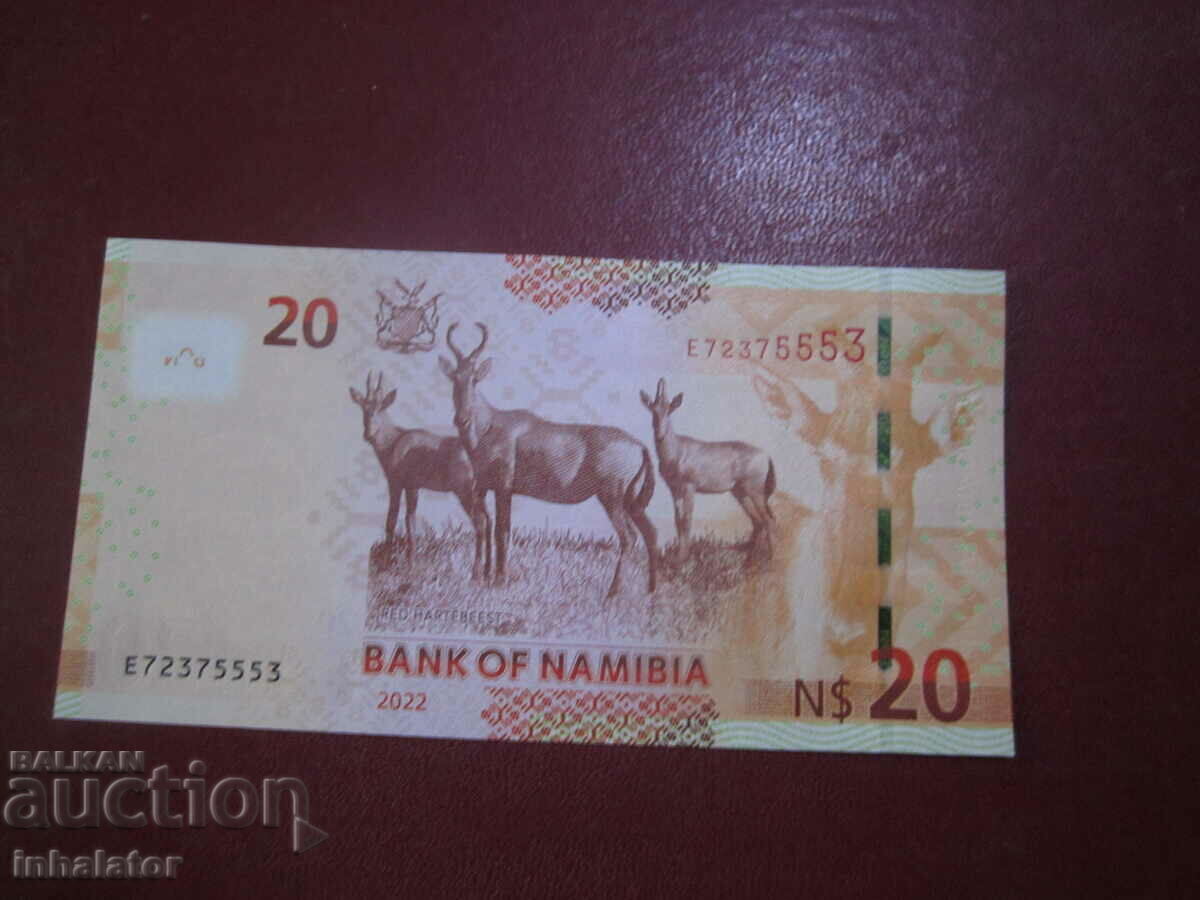 Namibia $20 UNC