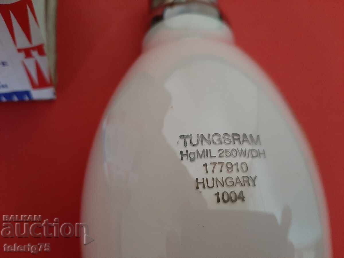 Metal Halide Lamp Bulb 'TUNGSRAM' 220V, 250W, E40 - Hungary with price 20.00 BGN | € 10.23 Metal Halide Lamp Bulb 'TUNGSRAM' 220V, 250W, E40 - Hungary with price 20.00 BGN | € 10.23