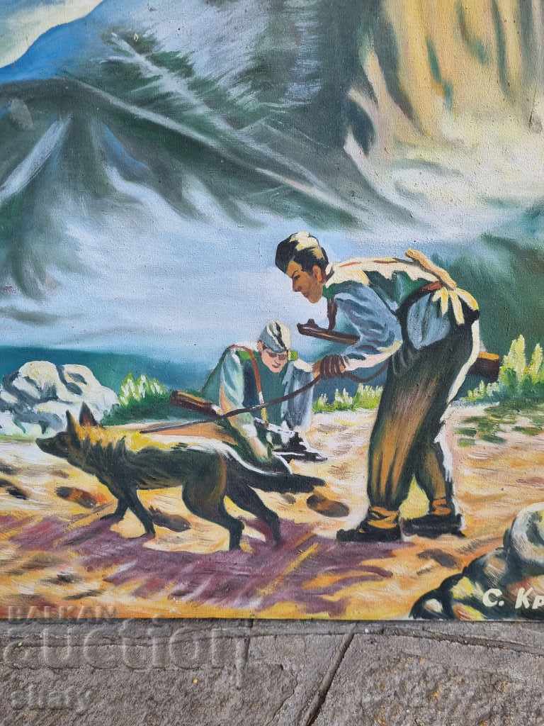 Auction An old painting Auction An old painting